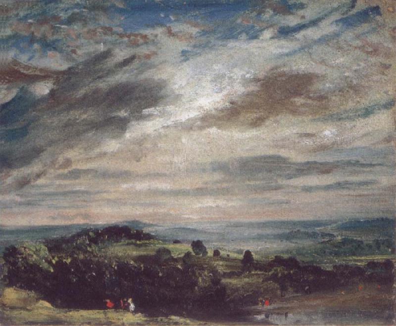 John Constable View from Hampstead Heath oil painting image